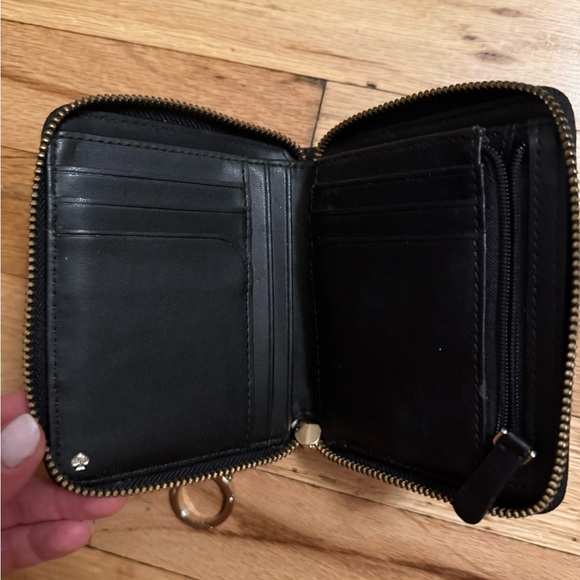 Kate Spade Black Zip Wallet - Picture 3 of 4